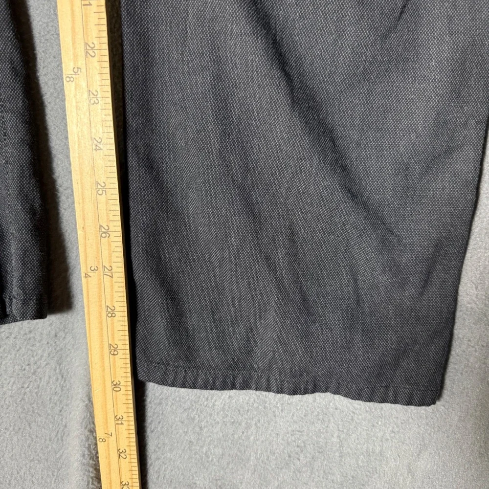 Canali 1934 Mens Charcoal Grey Birdseye Textured 5-Pocket Pants IT 58 US fit 38